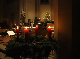 [Presse, 02.12.2011] Einaldung zum Weihnachtskonzert im Kerzenschein