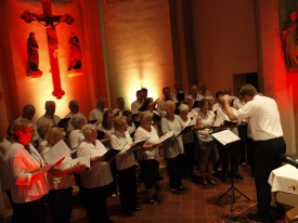 Männerchor Weiler bei Bingen: Nacht der Chöre 2012 unter Mitwirkung des Kirchenchores "Cäcilia" 
