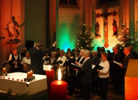 Männerchor Weiler bei Bingen: Weihnachtskonzert 2012