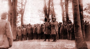 Kaiser Wilhelm II - Einweihung des Denkmals Jäger aus Kurpfalz im Soonwald (Entenpfuhl)