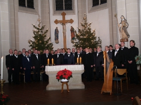 Männerchor Weiler bei Bingen: Weihnachtskonzert 2004 mit Prof. Gernot Blume