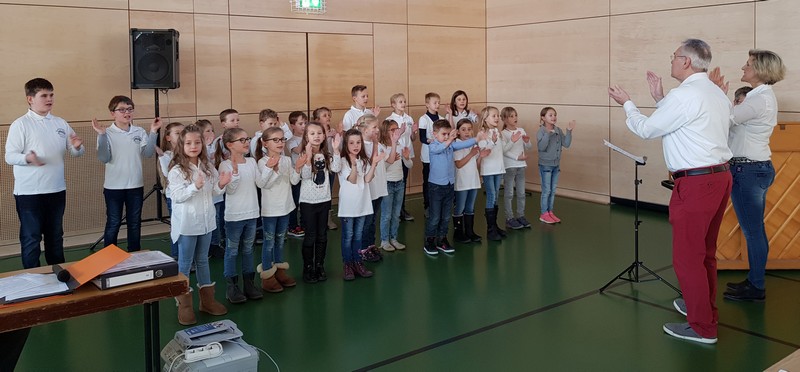 Kinderchor der Grundschule Weiler neu formiert