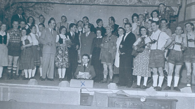 Männerchor Weiler bei Bingen: Operettenaufführung am 29.12.1948