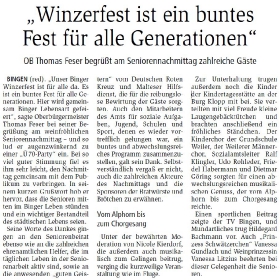 Bericht Allgemeine Zeitung