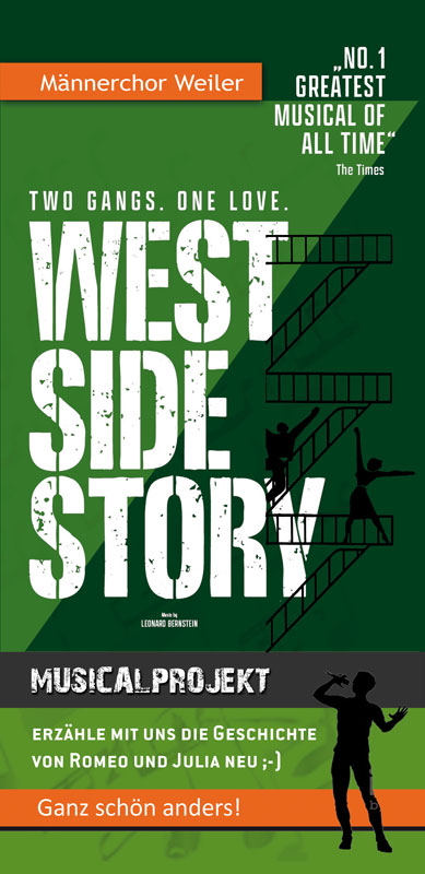 Chorprojekt: West Side Story. Wir suchen Dich!