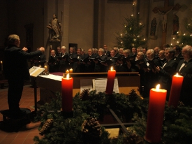 Männerchor Weiler bei Bingen: Traditionelles Weihnachtskonzert 2008