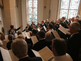 Männerchor Weiler bei BIngen: Rübben-Messe unter Chorleitung von Andreas Arneke