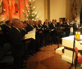Männerchor Weiler bei Bingen: Weihnachtskonzert 2011