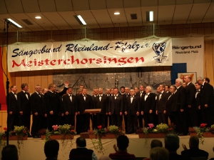 Männerchor Weiler bei Bingen: Meisterchorsingen 2004