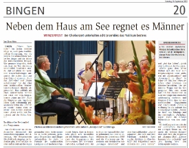 Bericht Allgemeine Zeitung Bingen