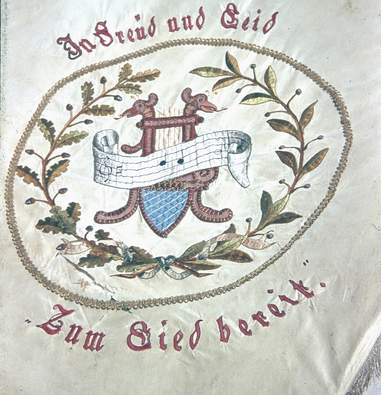 1889 Vereinsfahne (Vorderseite)